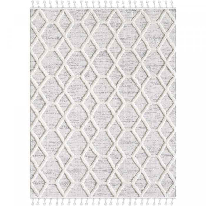 Quinto Nexus Shag Area Rug - 5'7\" x 7'3\"