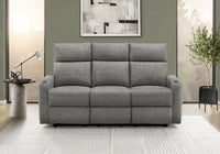 Small 3-Seater Reclining Sofa, 70
