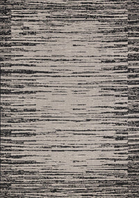Jackson Black Grey Distressed Outdoor Rug, 5'3