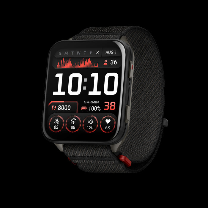 Garmin Venu X1 Black Large Smartwatch - Fitness Wearable, AMOLED Sapphire Lens, Golf Maps, Garmin Coach, Endurance Score, TopoActive Navigation