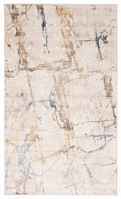 Jane Ivory Area Rug - 5'0\" X 8'0\" 