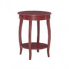 Rainbow Chairside Table - Red