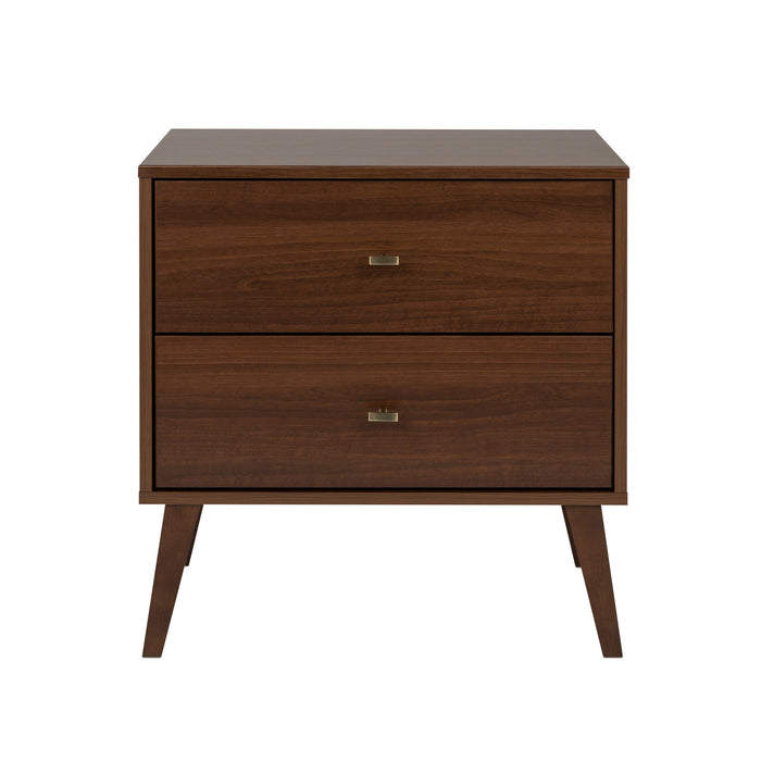 Milo 2-Drawer Nightstand - Cherry