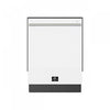 Forno Romano 24 in. Built-In Tall Tub Dishwasher in White, Top Control, 52 dBA - FDWBI8035-24WHT