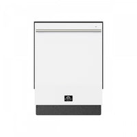 Forno Romano 24 in. Built-In Tall Tub Dishwasher in White, Top Control, 52 dBA - FDWBI8035-24WHT