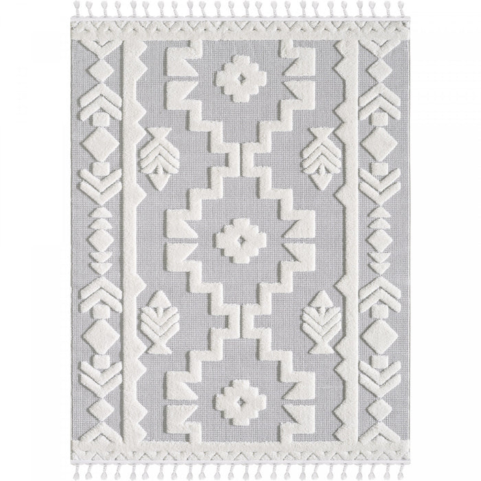 Quinto Tres Moroccan Shag Area Rug - 7'7\" x 10'