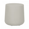 Dalya Round Patio Chairside Table - Greige