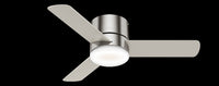 Minimus Ceiling Fan with Light Fixture - Grey 