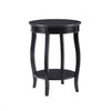 Rainbow Chairside Table - Black