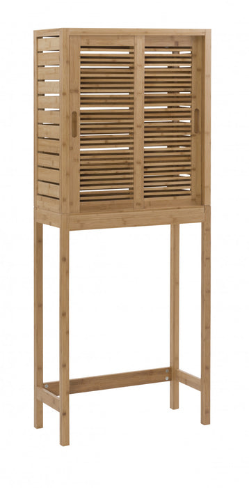 Bracken Bamboo Space-Saver Accent Cabinet - Natural