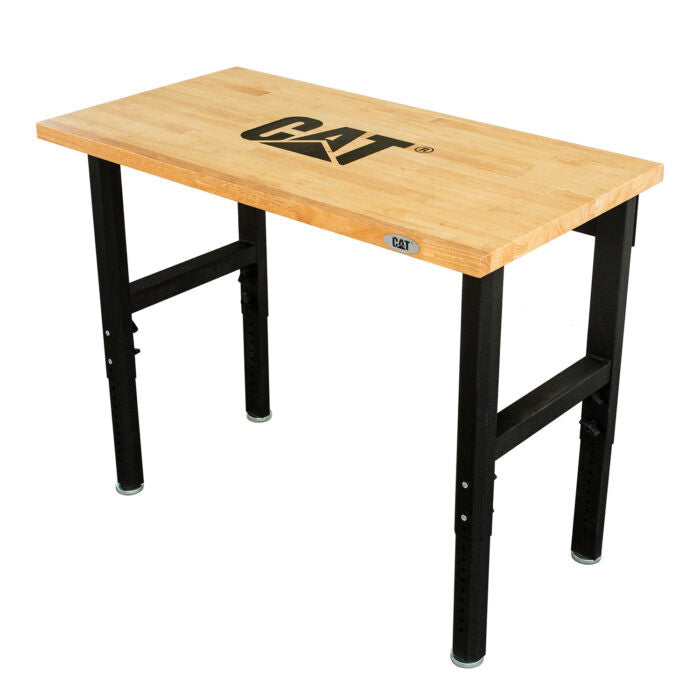 CAT® Heavy-Duty Workbench 48\"x25\"x29-42\" Garage Storage