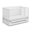 Graco Melrose 5-in-1 Convertible Crib with Drawer - White