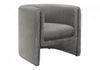 Monarch Specialties - Accent Chair, 29\"H, Upholstered, Living Room, Bedroom, Light Grey Fabric, Contemporary