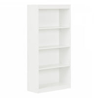 Axess 4-Shelf Bookcase - Pure White