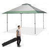 Costway 13x13ft Patio Pop-up Gazebo Canopy Tent Instant Sun Shelter Outdoor Wheeled Bag