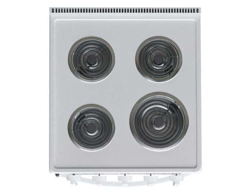 Kenmore 24” Front Control Freestanding Coil Electric Range – White - KKCTR24-FC-W