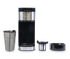 Kenmore Single Serve Coffee Maker with Travel Mug – Black - KKCMKCM-B | Cafetière Kenmore à portion individuelle avec tasse de voyage - noire - KKCMKCM-B