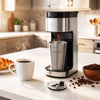Kenmore Single Serve Coffee Maker with Travel Mug – Black - KKCMKCM-B | Cafetière Kenmore à portion individuelle avec tasse de voyage - noire - KKCMKCM-B