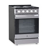 Kenmore 24” Front Control Freestanding Coil Electric Range – Stainless Steel - KKCTR24-FC-SS | Cuisinière électrique amovible Kenmore de 24 po avec commandes à l’avant et éléments en serpentin - acier inoxydable - KKCTR24-FC-SS