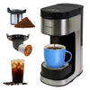 Kenmore Single Serve Coffee Maker with Travel Mug – Black - KKCMKCM-B | Cafetière Kenmore à portion individuelle avec tasse de voyage - noire - KKCMKCM-B