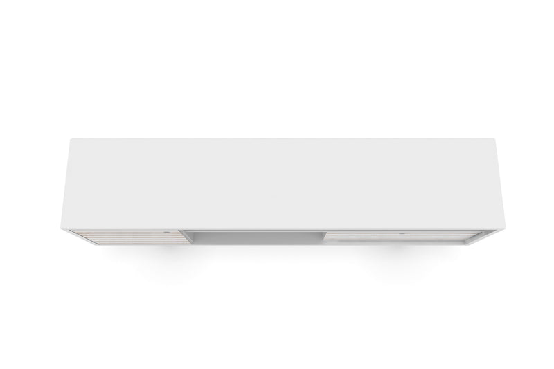 Manhattan Comfort Liberty 70.86\" Mid-Century Modern TV Stand with 4 Shelving Spaces & 1 Drawer - White