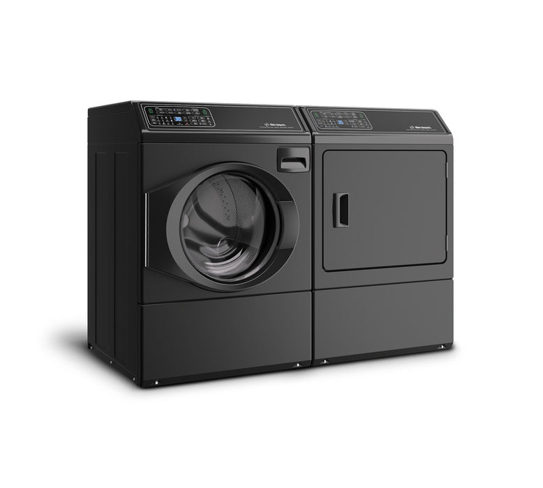 Huebsch® 3.5 Cu. Ft. Front Load Washer and 7 Cu. Ft. Electric Dryer with Pet Plus™ - Matte Black