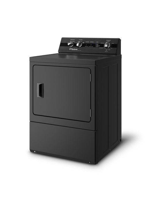 Huebsch® 7.0 Cu. Ft. Electric Dryer with Pet Plus™ - Matte Black - DC5104BE \t