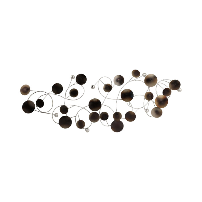 Metal 47\" Small Discs Wall Decor