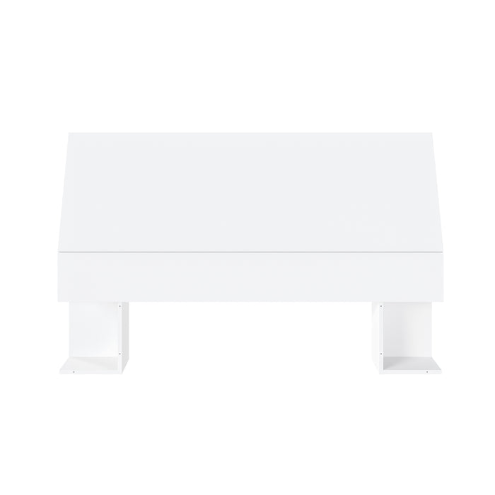 Nordika Full Panel Headboard - White