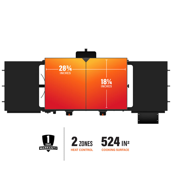 Blackstone 28\" Original Omnivore Griddle with Hood - 2287
