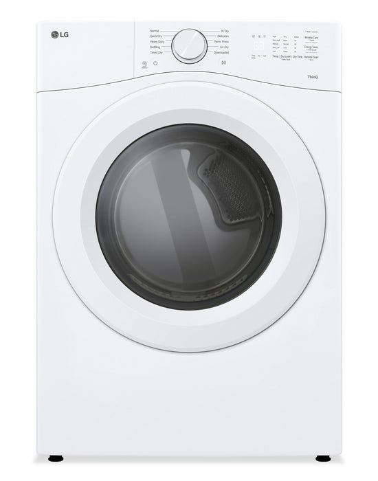 LG 7.4 Cu. Ft. Ultra Large Capacity Electric Dryer with AI Sensor Dry® - DLE3420W
