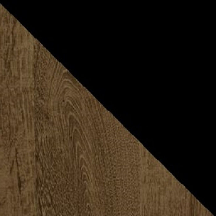 Manhattan Comfort Vernon 62.99\" Floating Wall Entertainment Center - Rustic Brown & Black