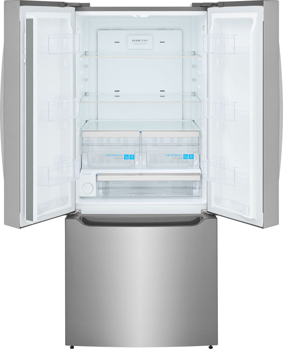 Frigidaire Gallery 20 Cu. Ft. French Door Refrigerator - Smudge-Proof® Stainless Steel - GRFS2023AF