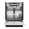 Hisense 24” Front Control Dishwasher with 3rd Rack – Stainless Steel - HDWH12B3FR8E | Lave-vaisselle Hisense de 24 po avec commandes à l’avant et 3e panier - acier inoxydable - HDWH12B3FR8E