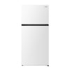 Hisense 30” 18 Cu. Ft. Counter-Depth Top-Mount Refrigerator – Stainless Steel - RT18N3AWE | Réfrigérateur Hisense de 18 pi3 et de 30 po de profondeur comptoir à congélateur supérieur - acier inoxydable - RT18N3AWE