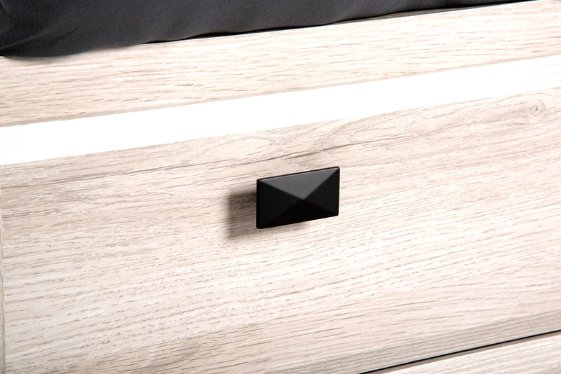 Yorkdale Bedside 2-Drawer Nightstand, 23.5\"W x 24.7\"H, Made in Canada - White