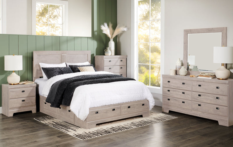 Yorkdale Bedroom Chest of Drawers, 5-Drawer, 31.1\"W x 47.4\"H, Made in Canada - White