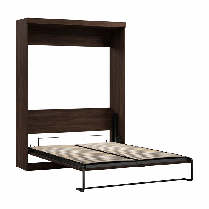 Bestar Pur 65\" Queen Murphy Bed - Black Walnut