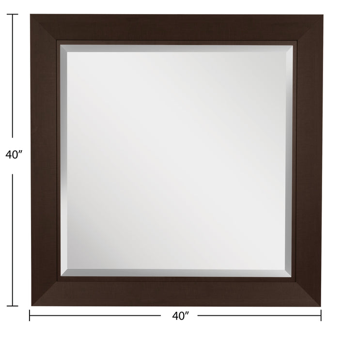 Yorkdale Bedroom Dresser Mirror, Made in Canada - Brown