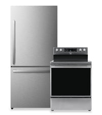 Hisense 2-Piece Kitchen Appliance Package – Stainless Steel  