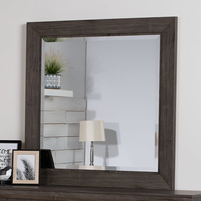 Yorkdale Bedroom Dresser Mirror, Made in Canada - Grey