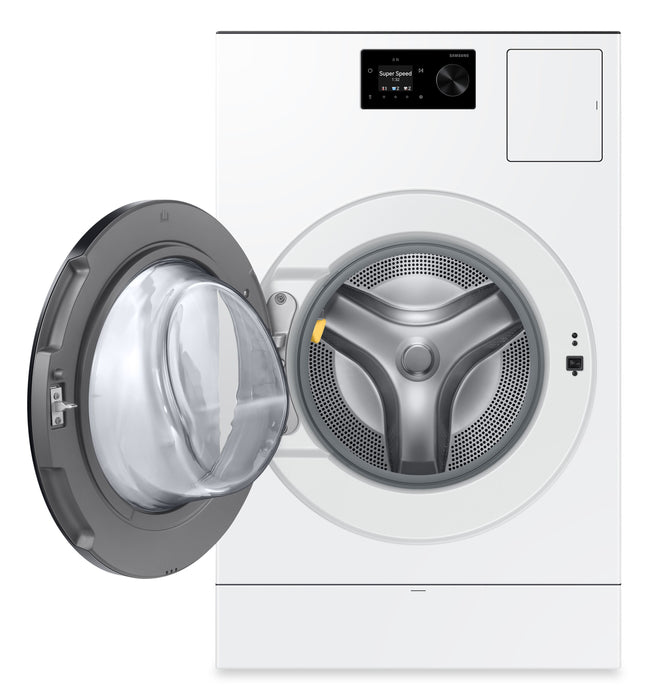 Samsung Bespoke 6.1 Cu. Ft. All-in-One Combo AI Laundry – White - WD80H53BHWAC