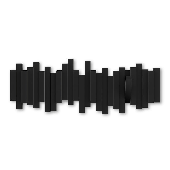 Umbra Modern Sticks Wall-Mounted Coat Rack - Black