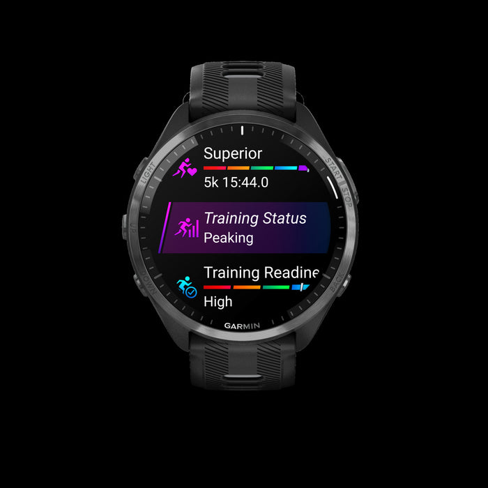 Garmin Forerunner® 965 Gps Smartwatch - Fitness Tracker W/ Multi-band Gps - Black