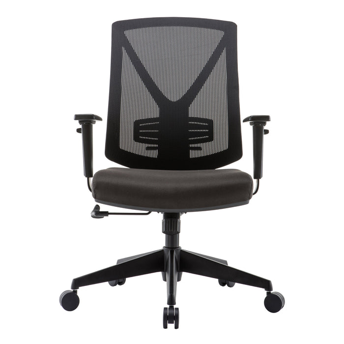 TygerClaw Mid Back Breathable Mesh Office Chair with Lumbar Support