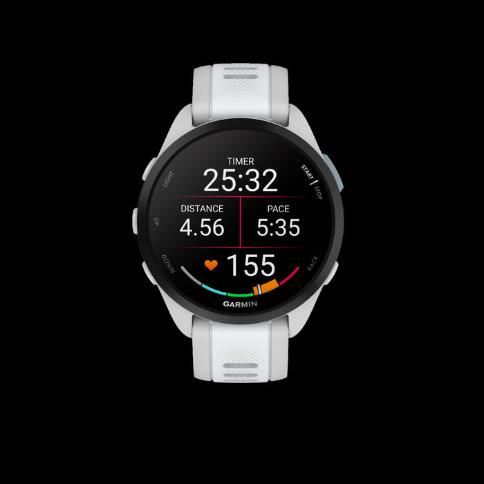 Garmin Forerunner 165 - Mist Gray/whitestone, Amoled, Gps Running Watch, Health Tracking, 11d Battery