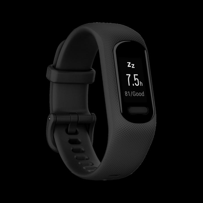 Garmin Vivosmart® 5 Gps Smartwatch - Fitness Tracker With Black Case And Black Large Silicone Band