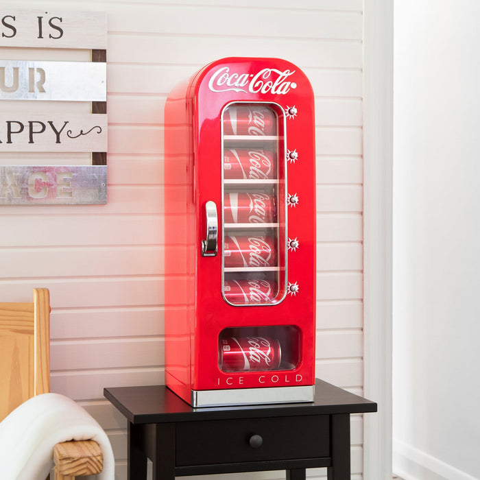 Coca-Cola Retro 10 Can Vending Compact Refrigerator