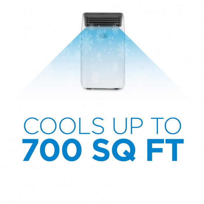 Black+Decker 10,200 BTU Portable Air Conditioner - BPT10WTB