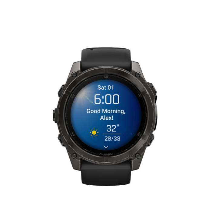 Garmin Fēnix 8 Amoled Sapphire Smartwatch 51mm - Gps, Compass, Gyroscope And Barometric Altimeter 
